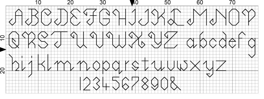 Stitching Friends Alphabet