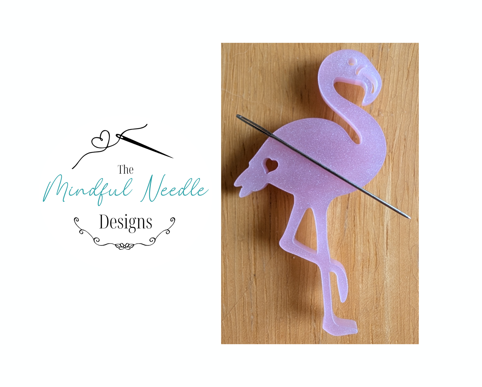 Flamingo Needle Minder-image
